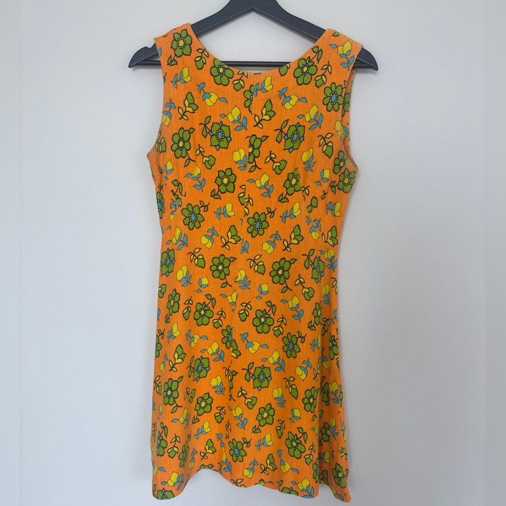 Vintage Scoop Neck Sleeveless Sundress